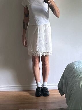VINTAGE slip skirt